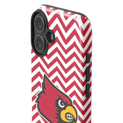 University of Louisville Chevron iPhone 16 Plus Impact Case
